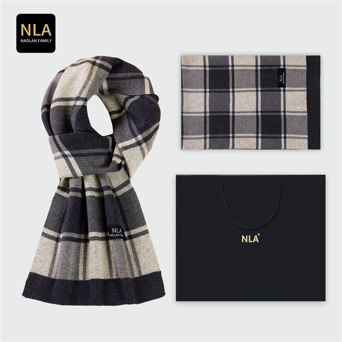 Hediye Kutusu Örme Erkek Yün E - Men Scarf Wool incelemesi ve fiyatı