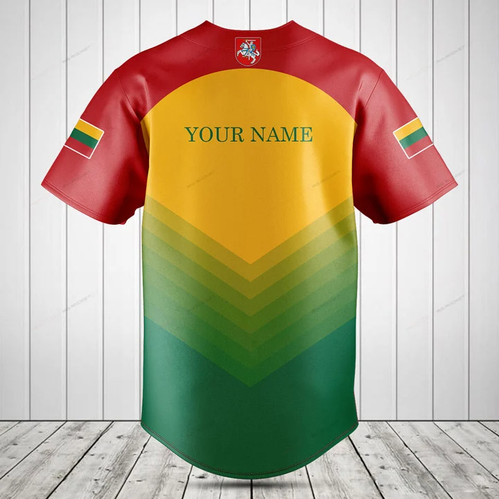 Özel İsimli Litvanyalı Bayrak  - Mens Fashion Baseball Jersey incelemesi ve fiyatı