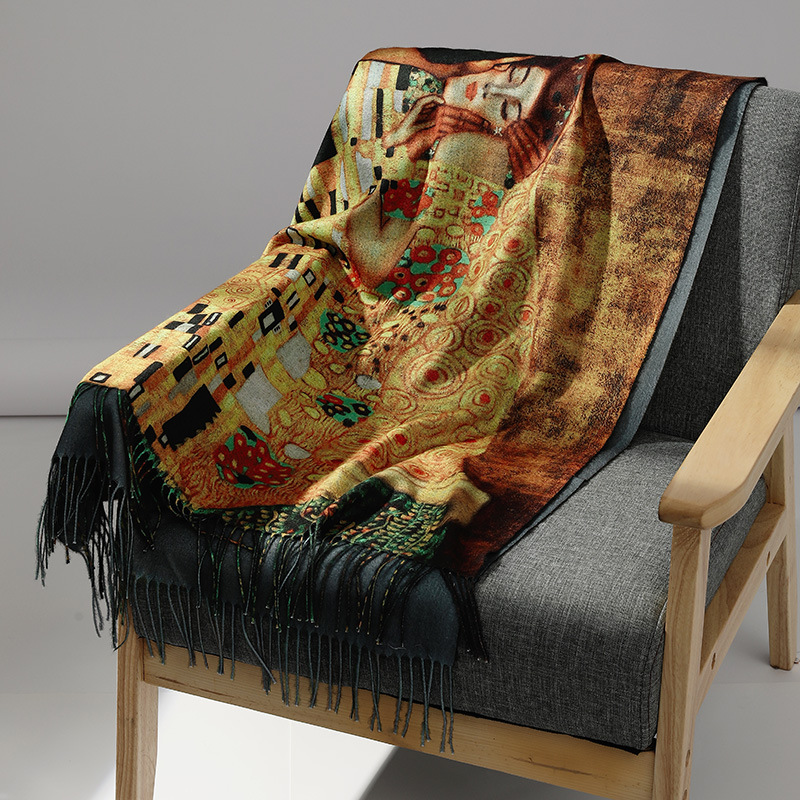 Lüks Marka Yağlıboya Kaşmir Eş - Men Scarf Wool incelemesi ve fiyatı