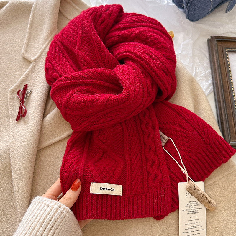 Lüks % 100% Yün Eşarp Kadın Er - Men Scarf Wool incelemesi ve fiyatı