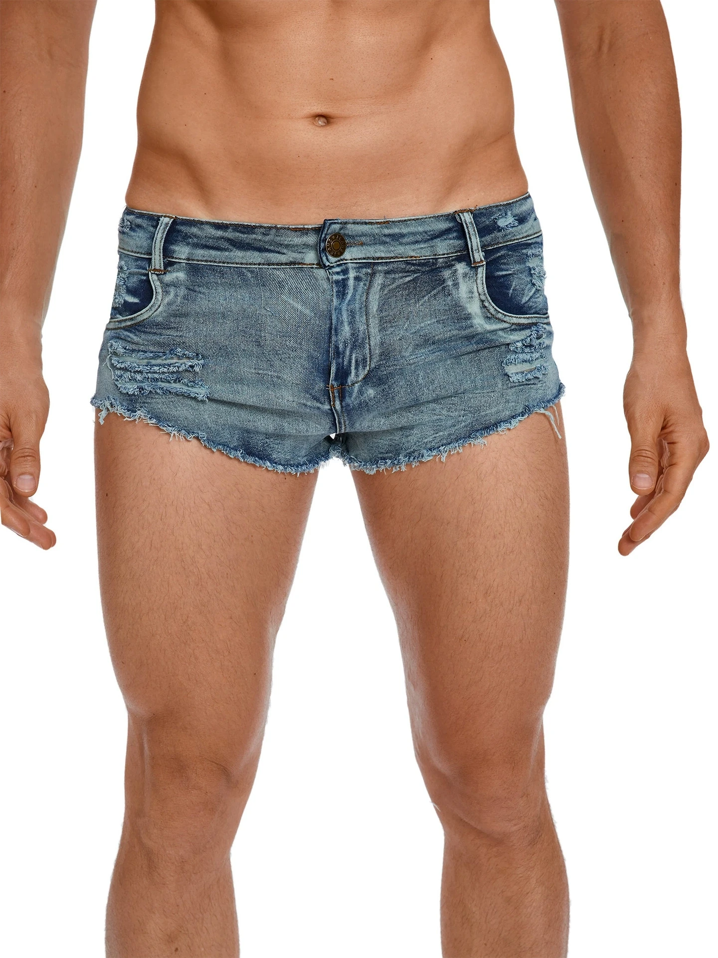 Erkek Düşük Bel Kot Şort Moda  - Skinny Jeans Ripped incelemesi ve fiyatı