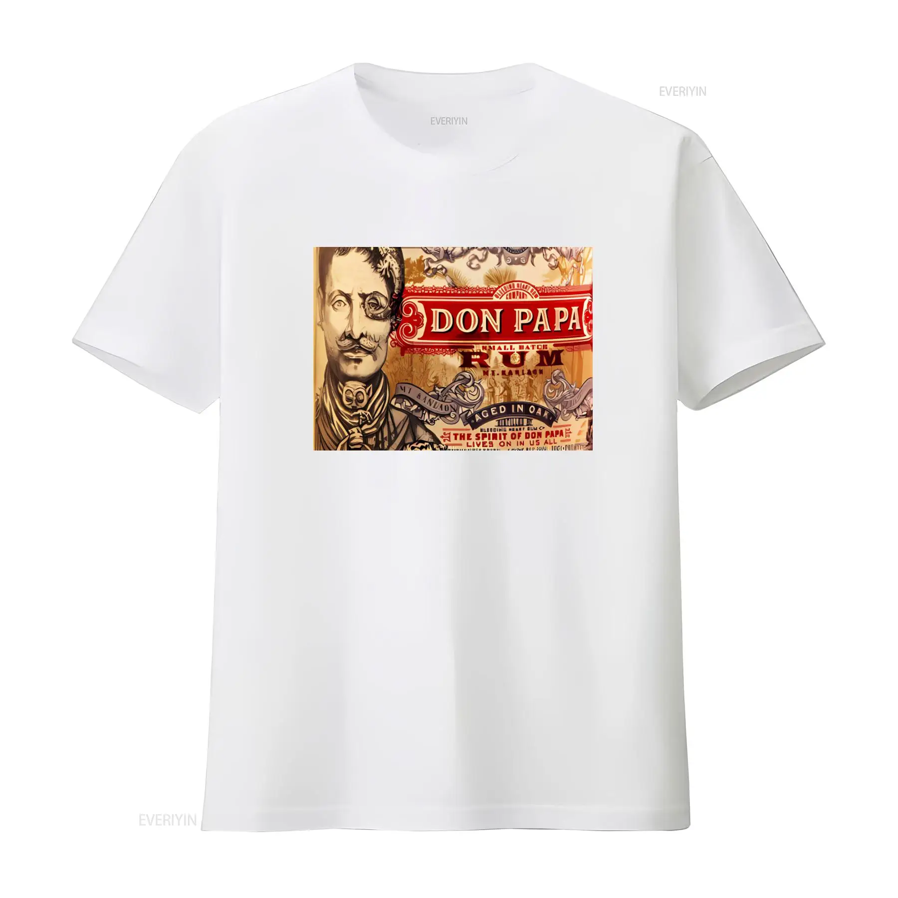 Don Papa Rum Klasik Logo Vinta - Men'S Fashion Logo incelemesi ve fiyatı