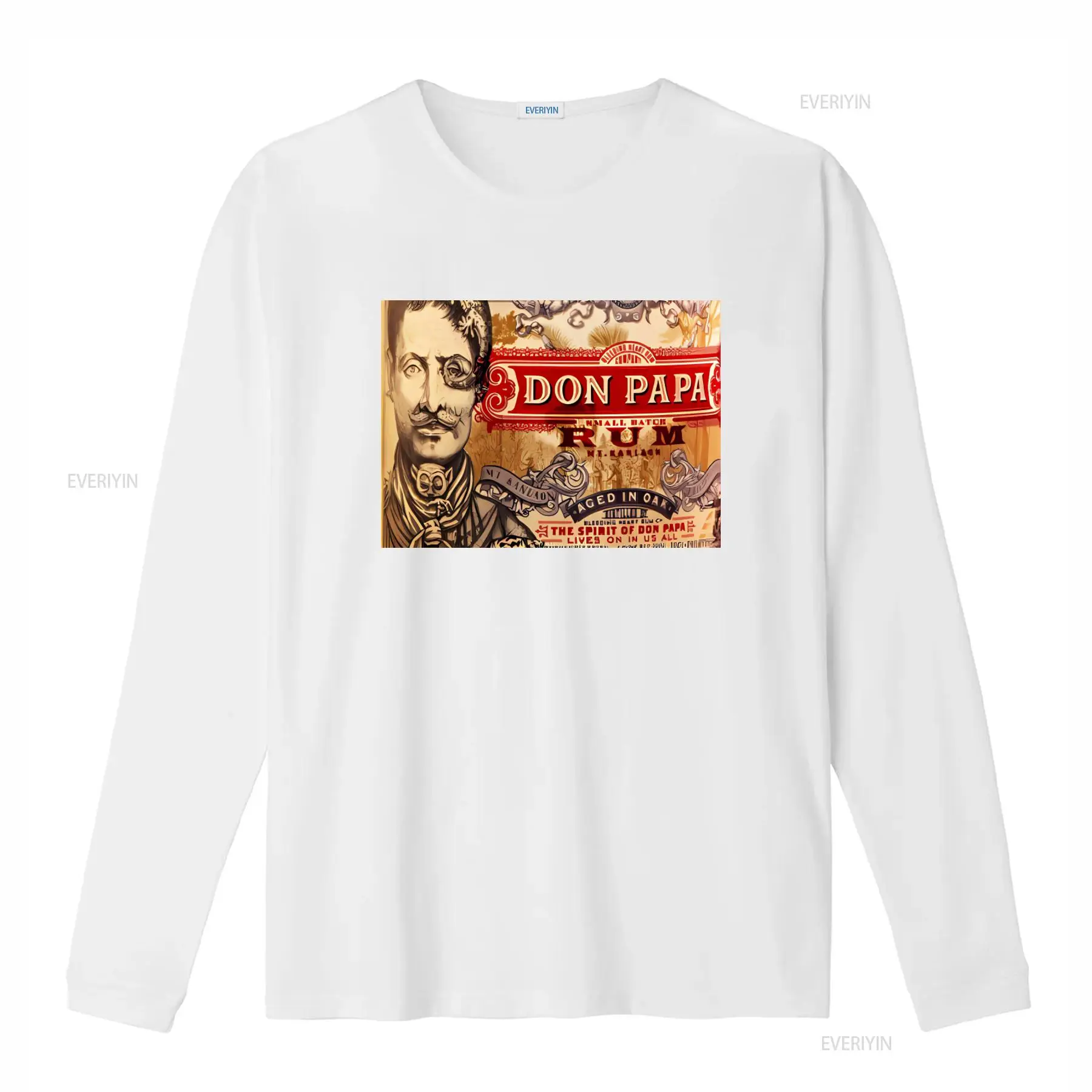 Don Papa Rum Klasik Logo Vinta - Men'S Fashion Logo incelemesi ve fiyatı