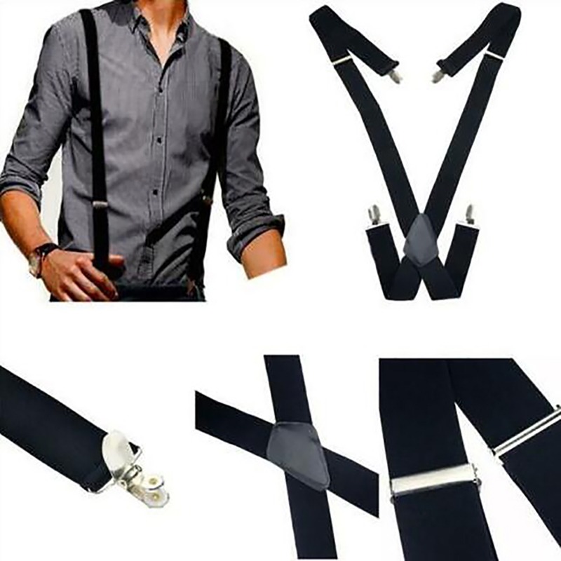 4 Klipler 2.5/3.5 CM Geniş Erk - Suspenders Clip Men incelemesi ve fiyatı