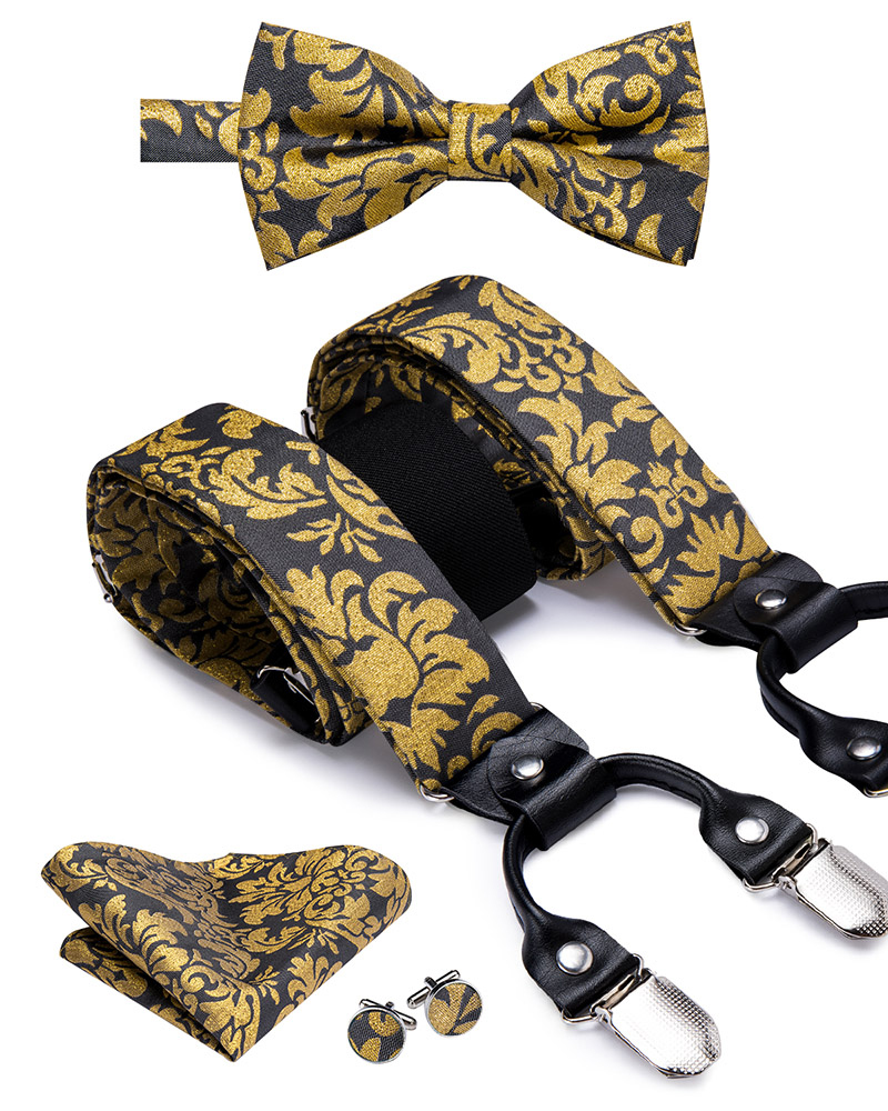 Hi-kravat ipek yetişkin erkekl - Suspenders Clip Men incelemesi ve fiyatı