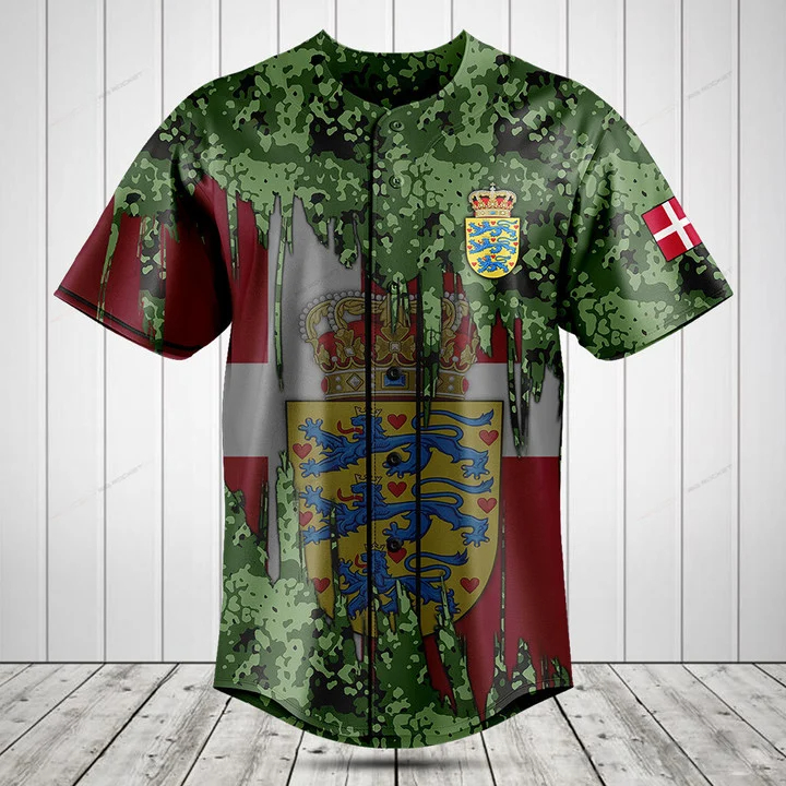 Özel İsimli Danimarka Bayraklı - Mens Fashion Baseball Jersey incelemesi ve fiyatı