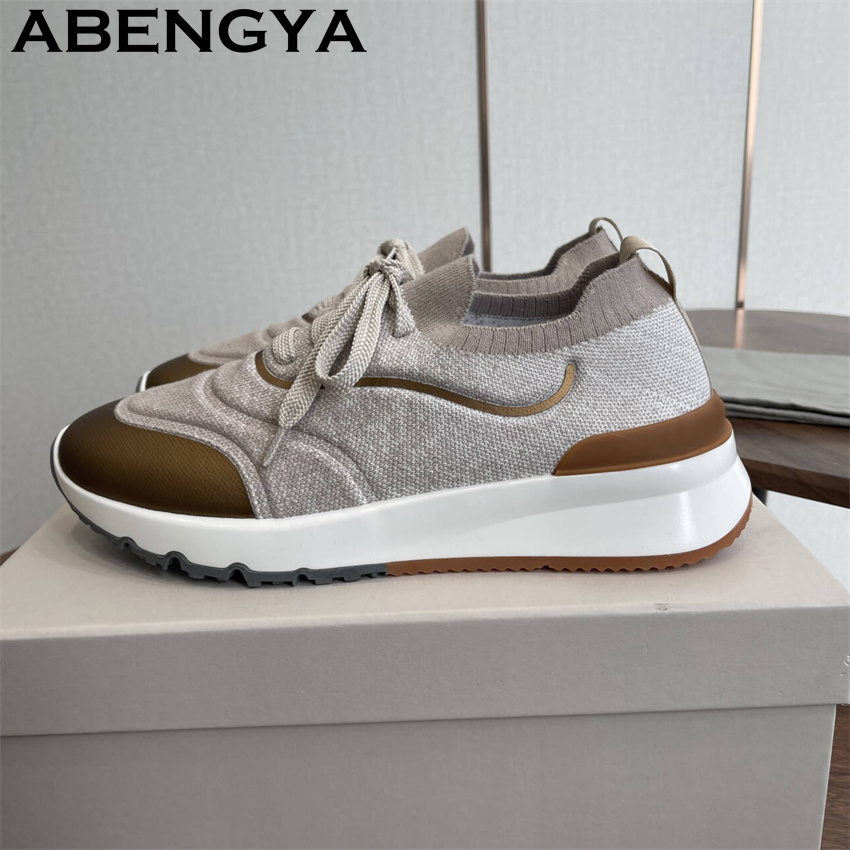 Erkekler yeni çok renkli örme  - Men'S Fashion Loafers incelemesi ve fiyatı
